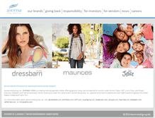 Tablet Screenshot of charmingshoppes.com